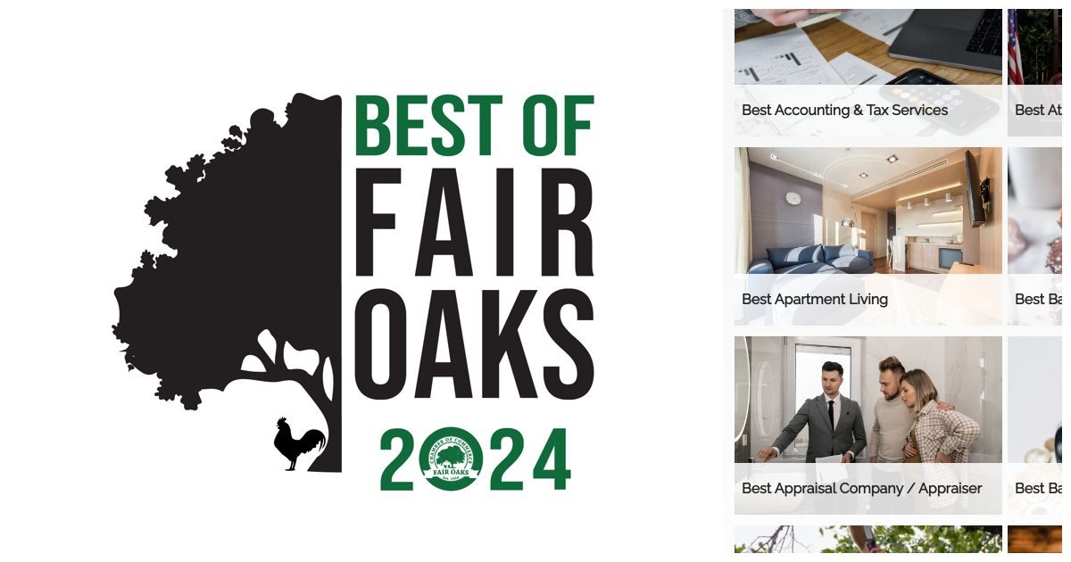2023 Best of Fair Oaks 2023 Best of Fair Oaks Winners